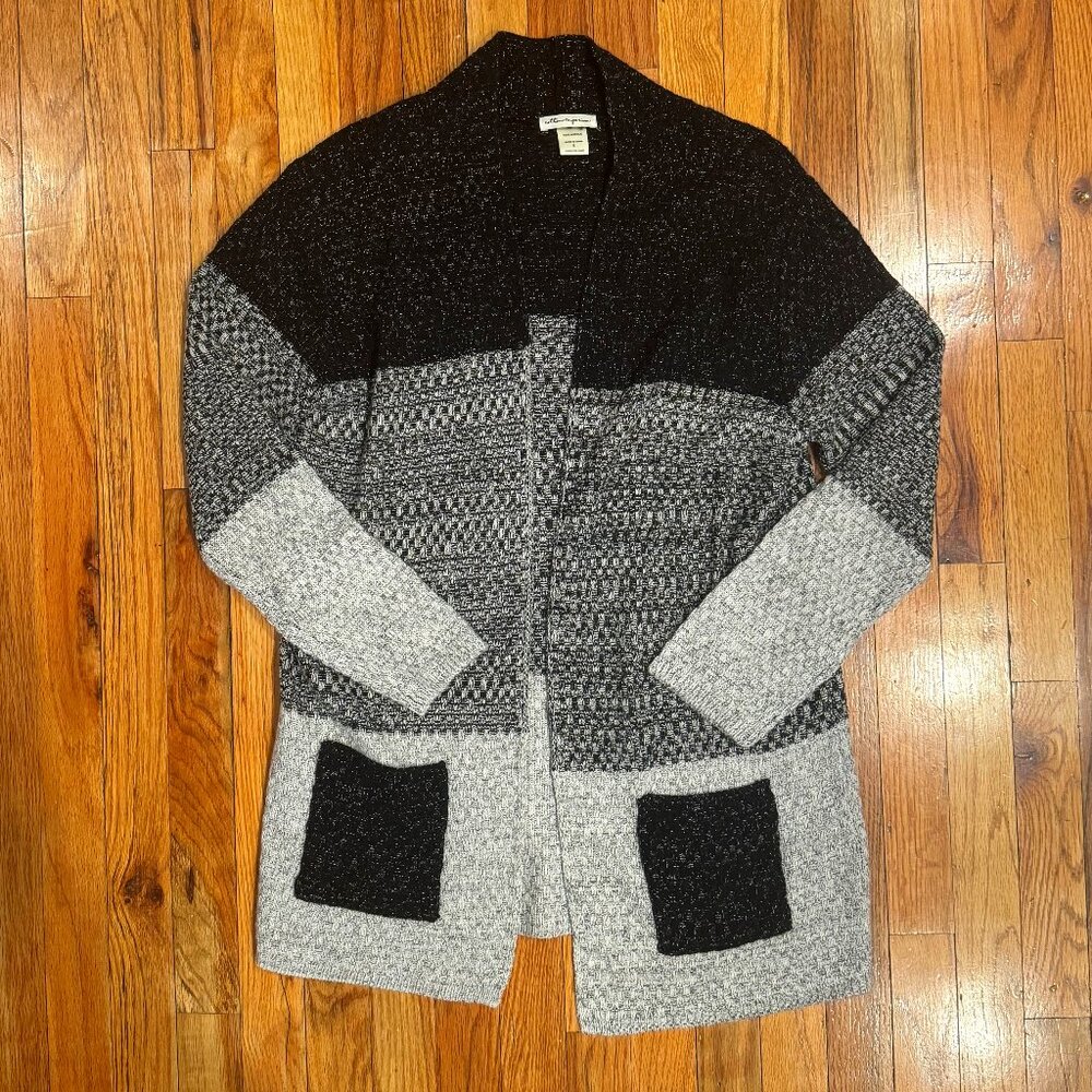 Cotton Emporium Women's Long Sleeve Cardigan Sweater Size Small